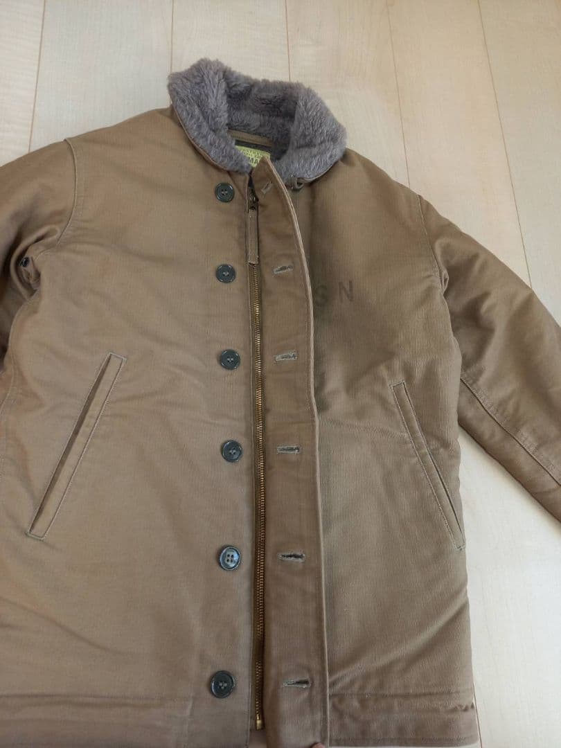 バズリクソンズ　N1　デッキジャケット　東洋エンタープライズ　A2　ヒューストン