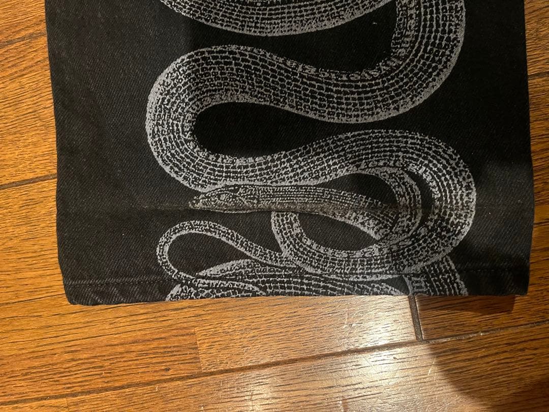 Supreme Hysteric Glamour スネーク ペインターパンツ