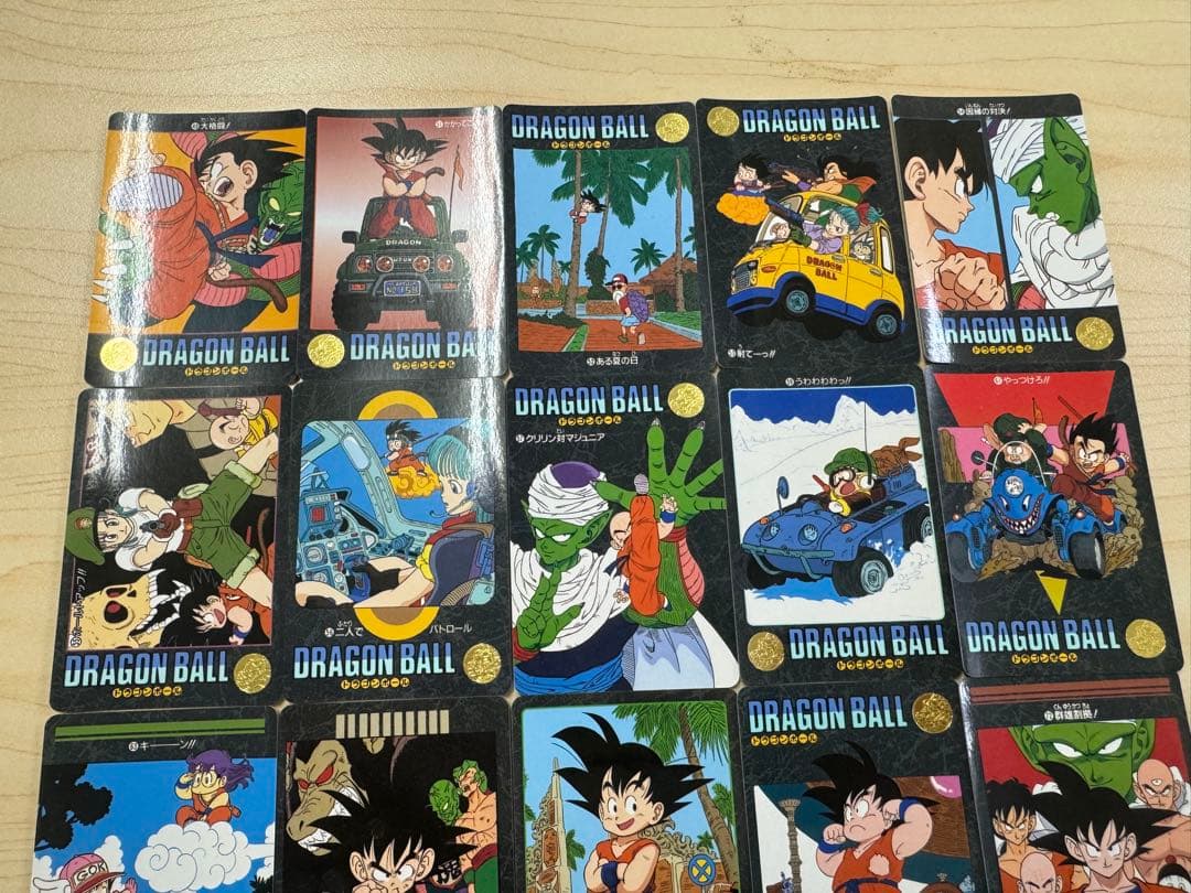 ドラゴンボール ビジュアルアドベンチャー 25枚セット 1991年 BANDAI