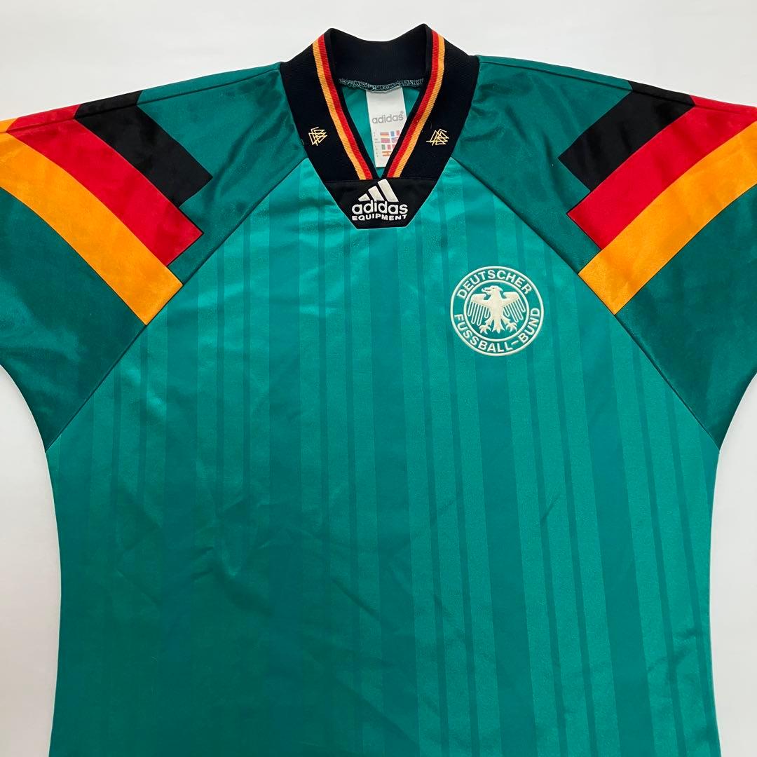 ドイツ代表 1992年 アウェイ ユニフォーム グリーン レトロ adidas
