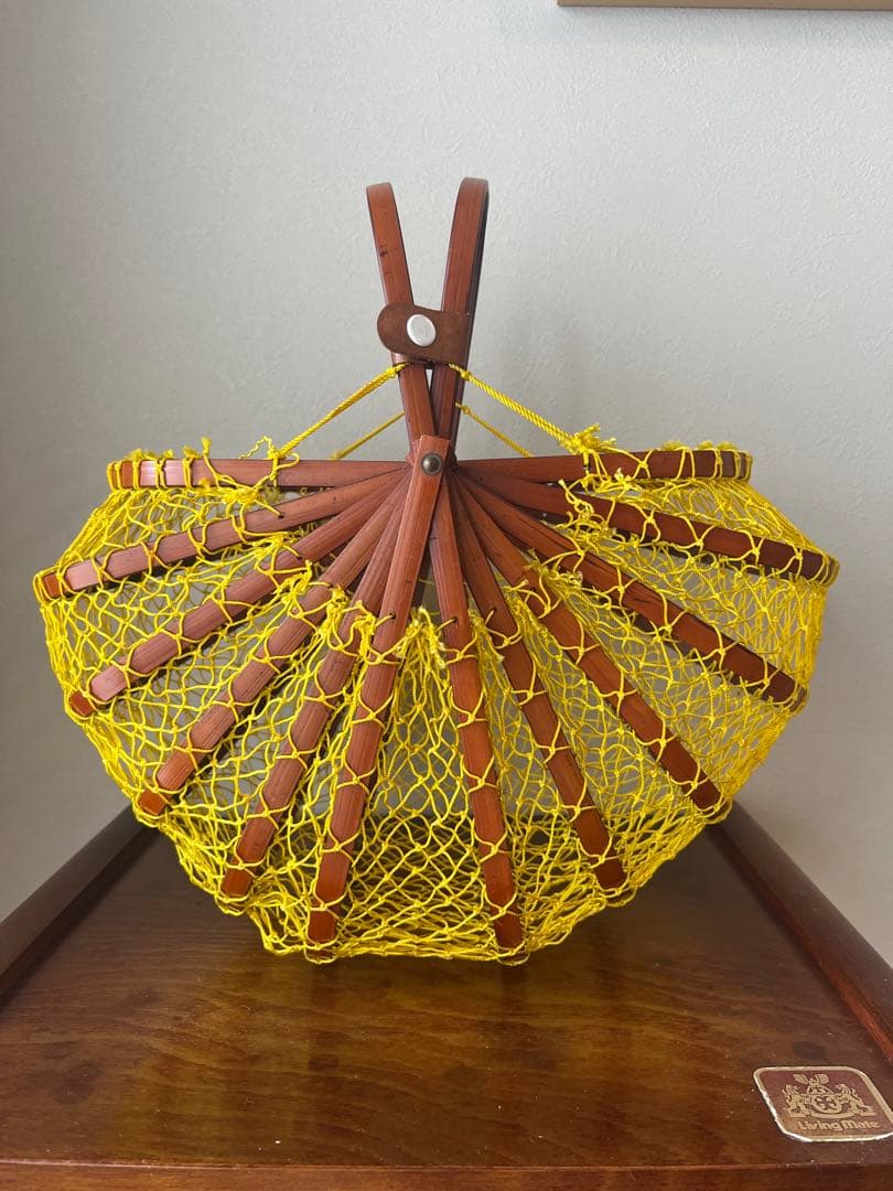 1960s vintage 籠バッグ