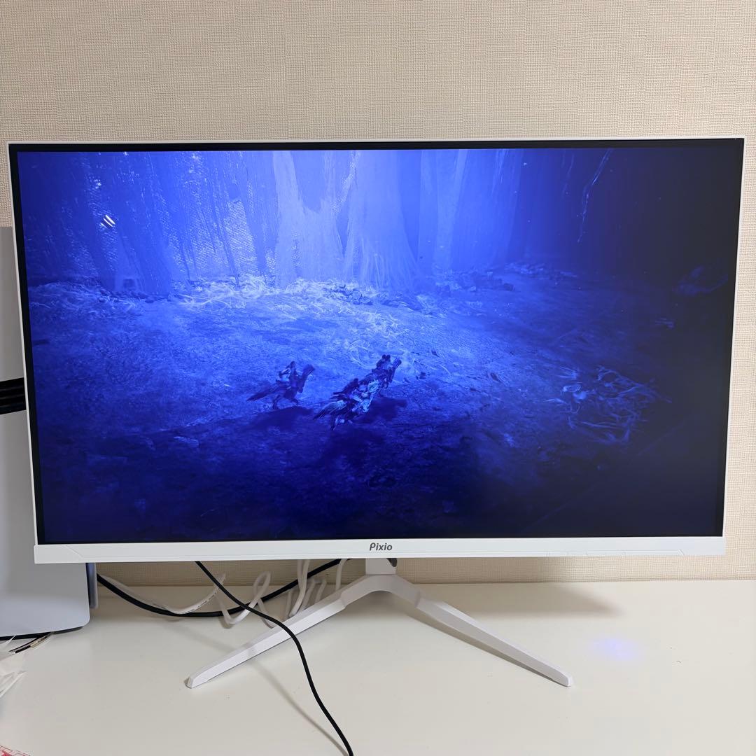 25/11/13購入 PX27U WAVE White 160Hz 4K IPS