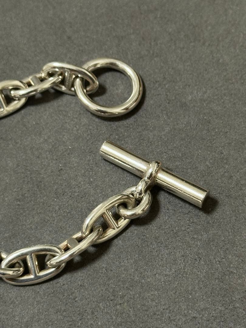 エルメスシェーヌダンクルブレスレットGM 12コマ