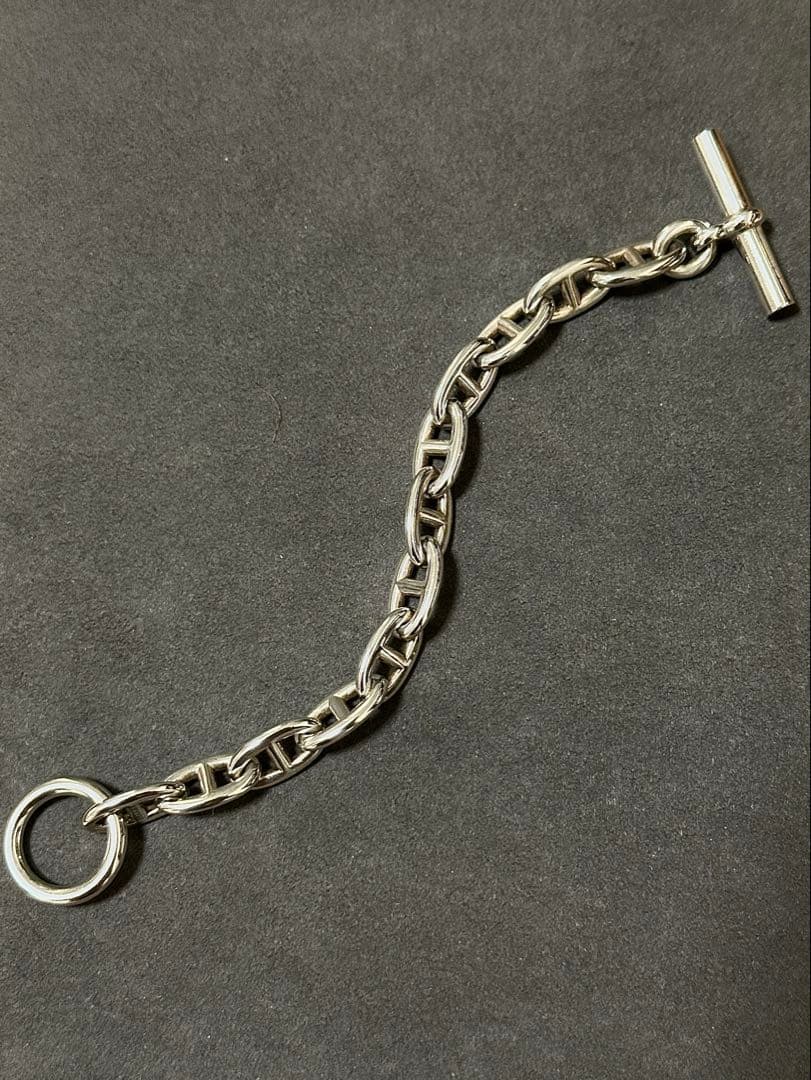 エルメスシェーヌダンクルブレスレットGM 12コマ