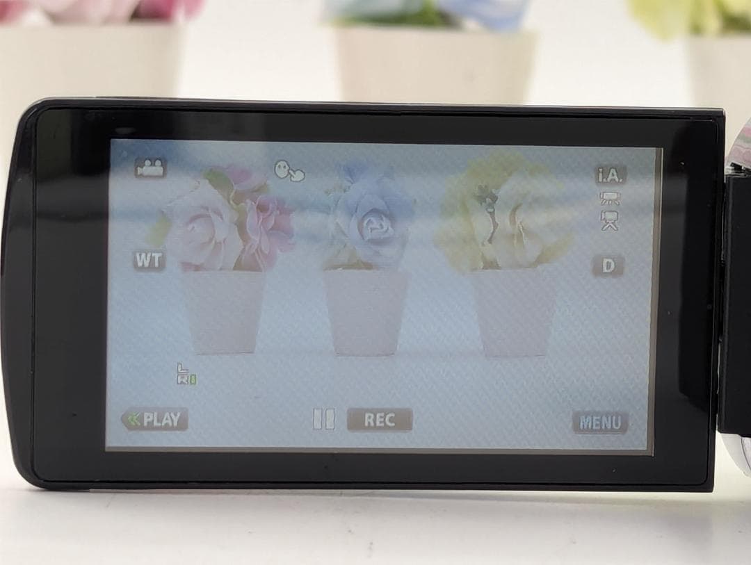 フルハイビジョン画質対応！ JVC Everioビデオカメラ GZ-E770