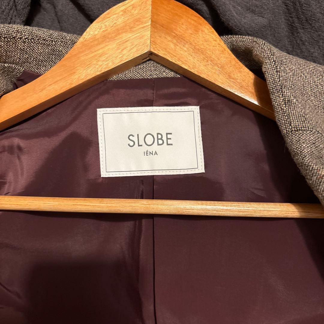 SLOBE iENA ツイードダブルジャケット