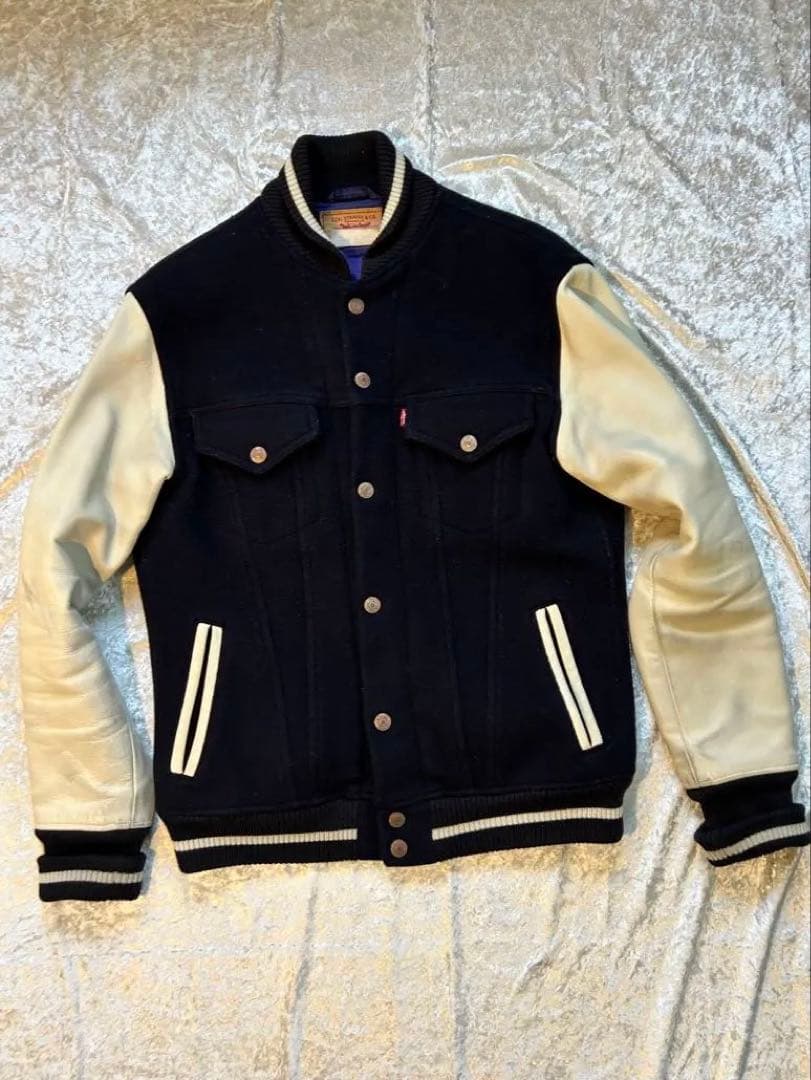 LEVI'S リーバイス　ウール革スタジャン　ヴィンテージ