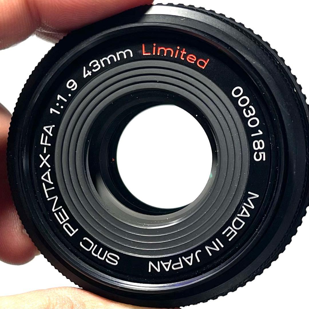 【美品】　PENTAX FA43mmF1.9 Limited おまけ