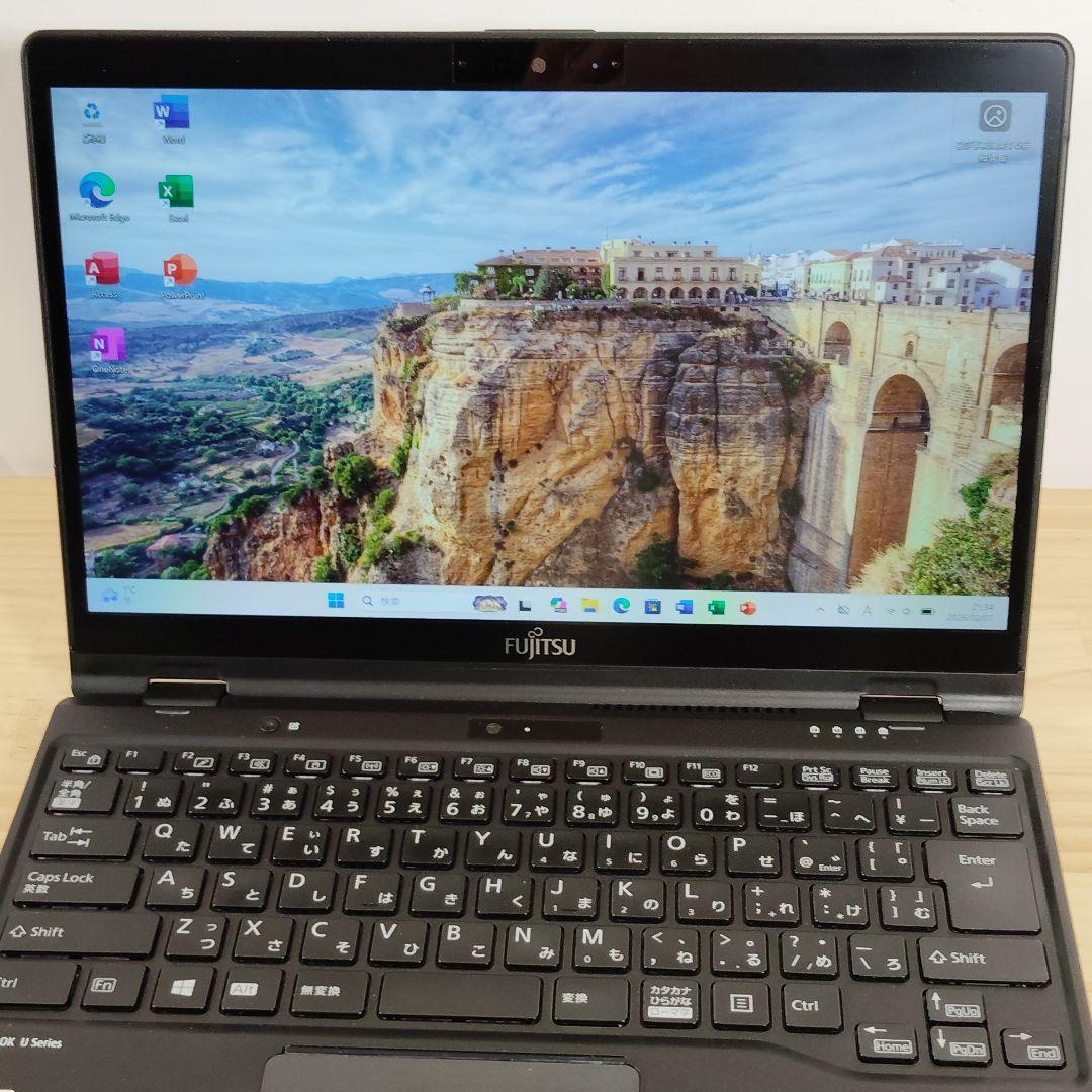 良品 LIFEBOOK コンバーチブル 10世代i5 8GB 256GB タッチ