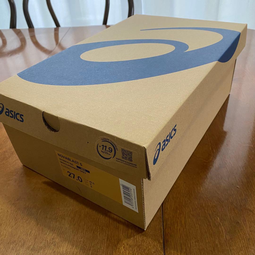 アシックス NOVABLAST 5 27.0cm ノヴァブラスト5