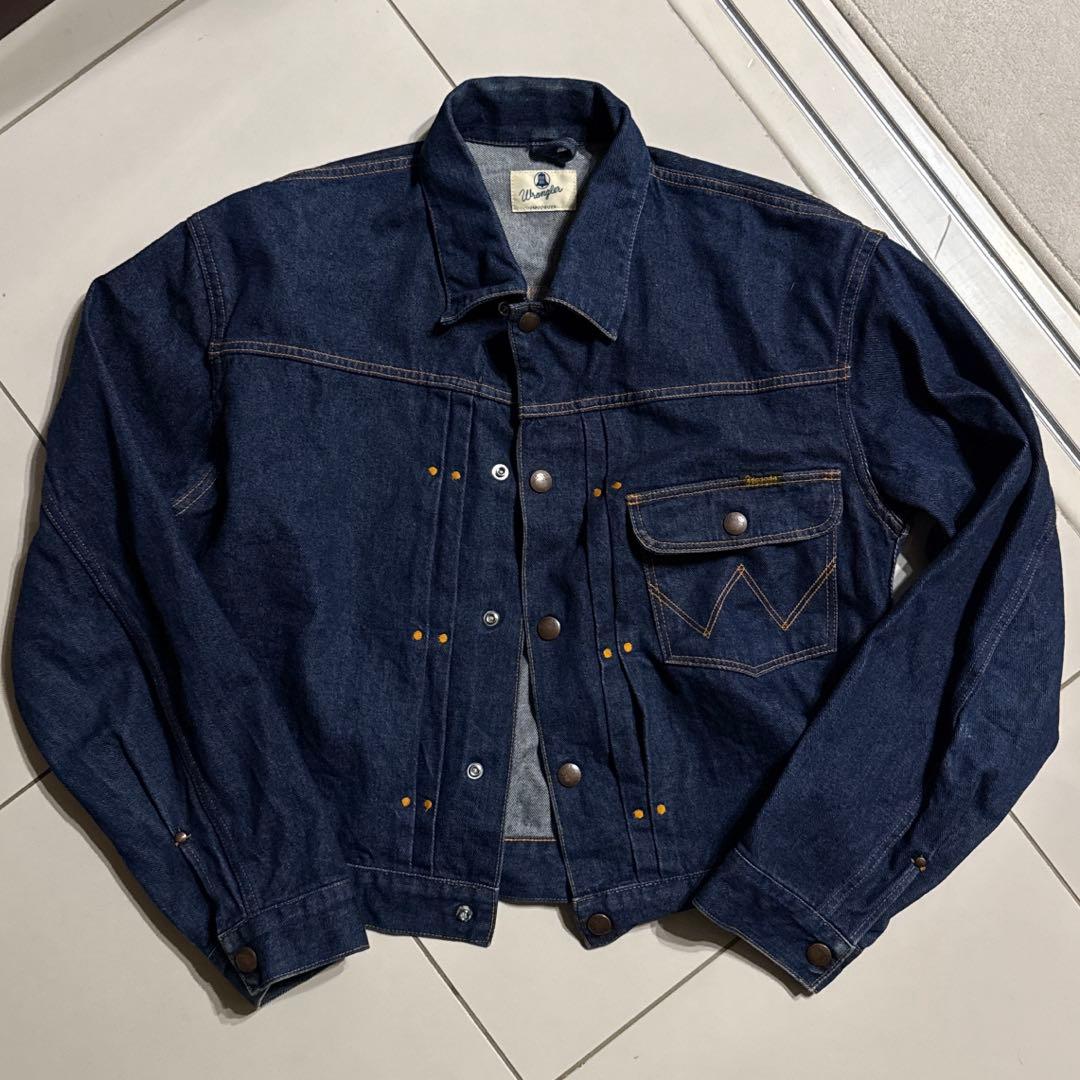 90's Wrangler 10mj デニムジャケット 片ポケ 1st 日本製