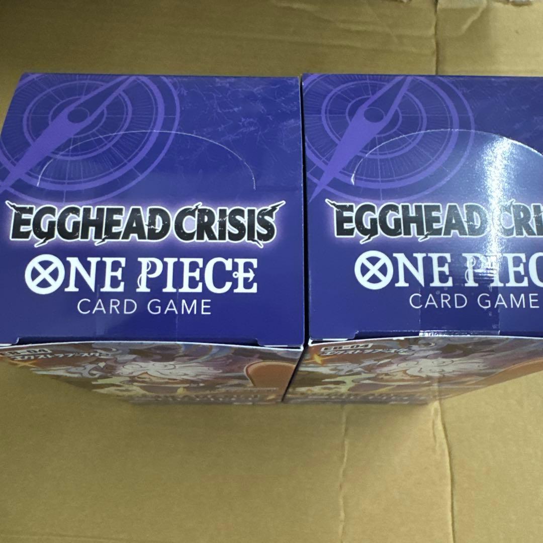 ワンピースカード　エッグヘッドクライシス 2box テープ付き