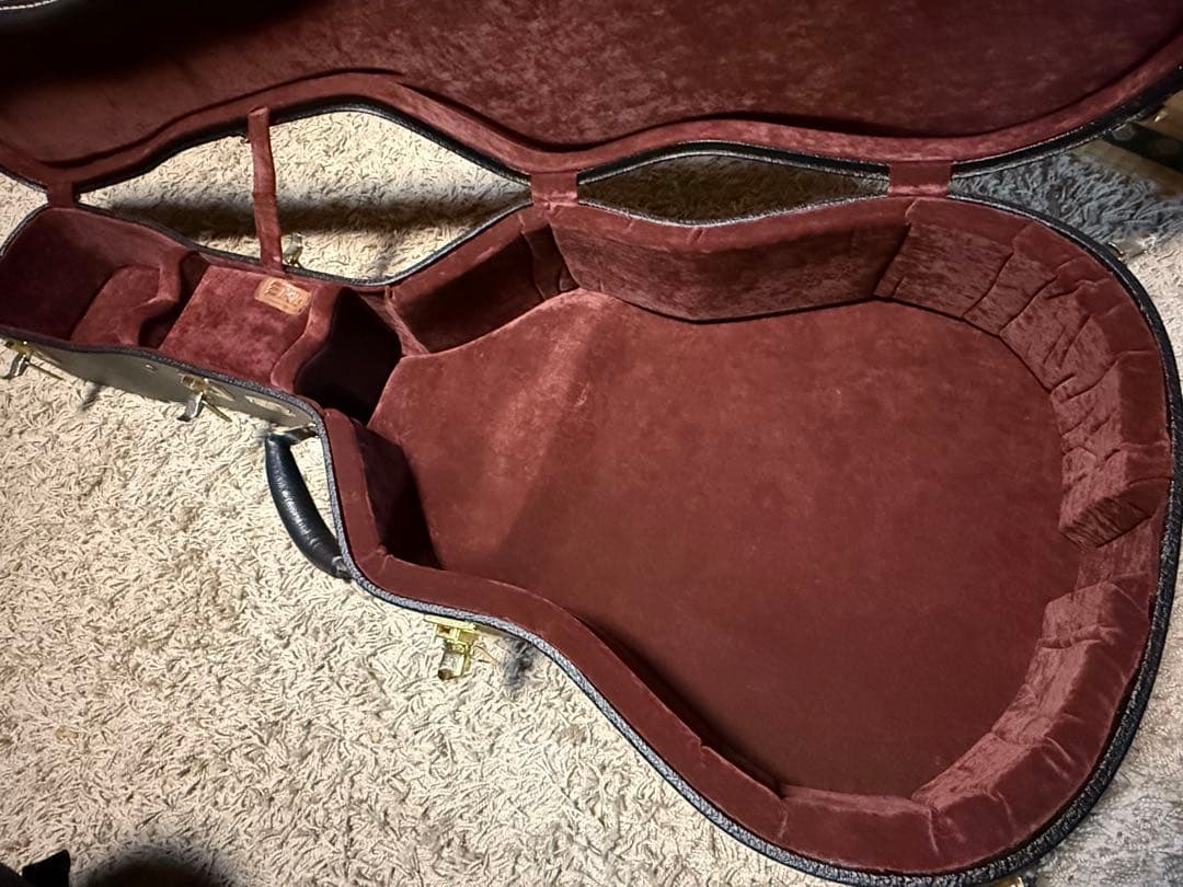 Martin & Co. 黒いレザーギターケース