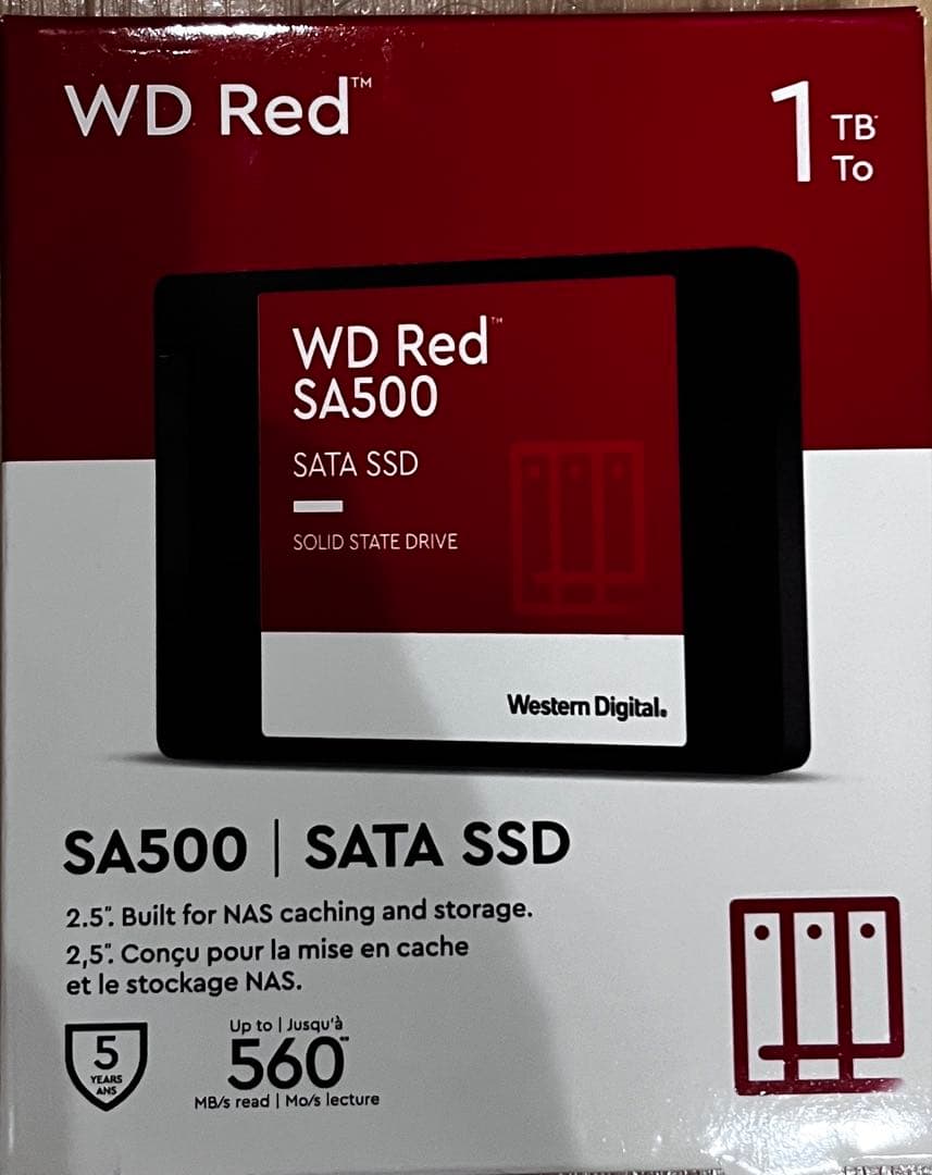 内蔵型SSD WD Red SA500 1TB SATA SSD