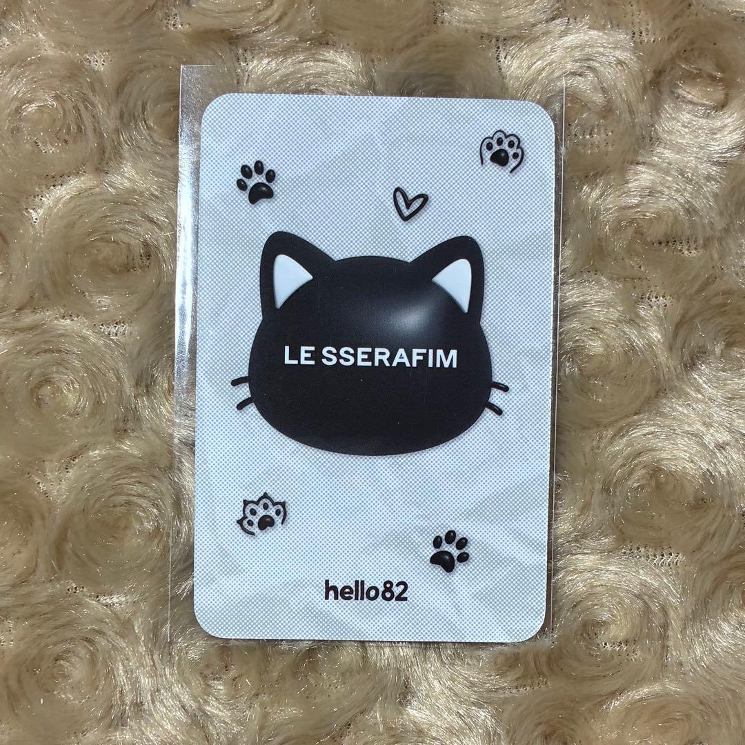 LE SSERAFIM SPAGHETTI トレカ チェウォン hello82