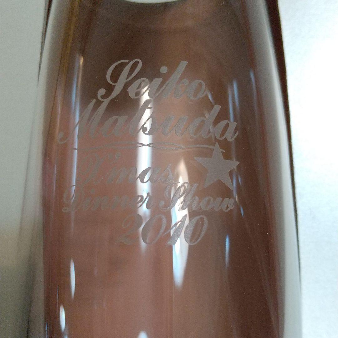 【2010年】松田聖子ディナーショー シャンパン&シャンパングラス 30周年