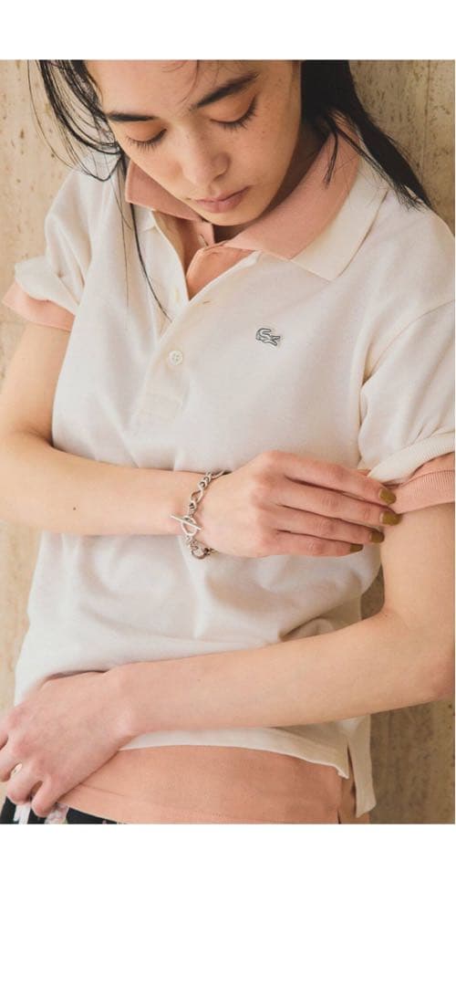 イエナ　ラコステ別注ポロシャツ