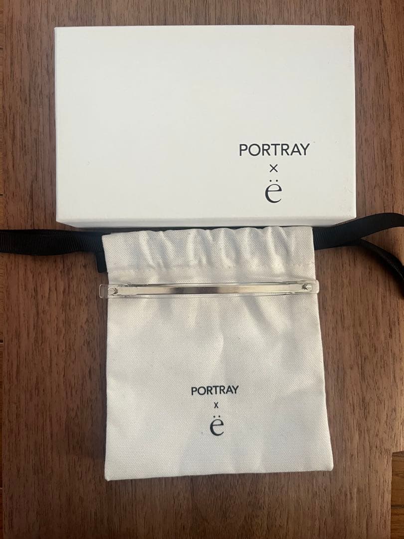 PORTRAY × yo biotop クリアバレッタ スキニー