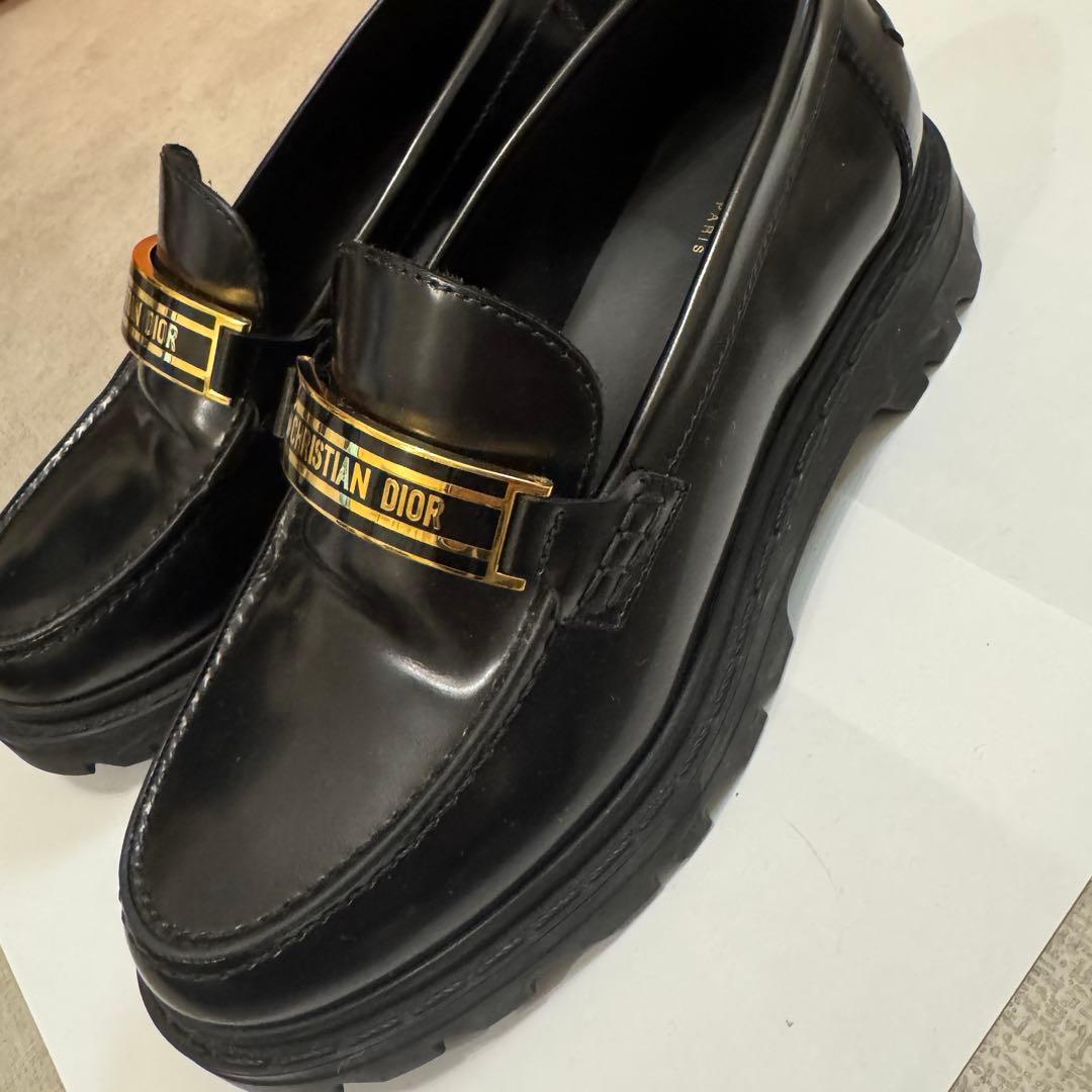 【美品】 Dior ディオール ローファー 36