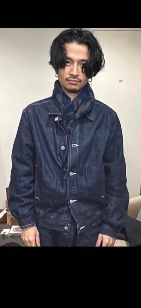 常田大希　AURALEE SELVEDGE LIGHT DENIM