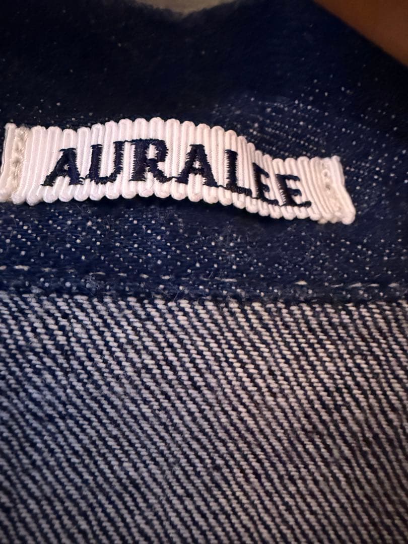 常田大希　AURALEE SELVEDGE LIGHT DENIM