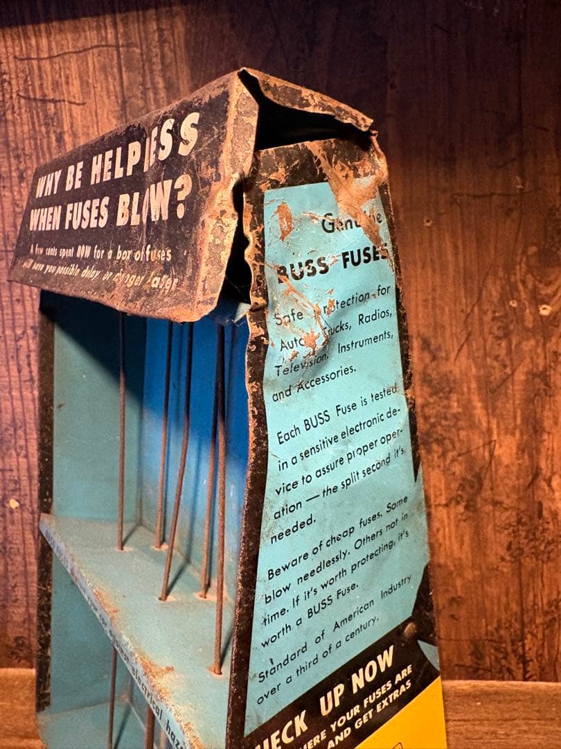 希少！アンティーク　ディスプレイ　スタンド　& ヴィンテージヒューズセット