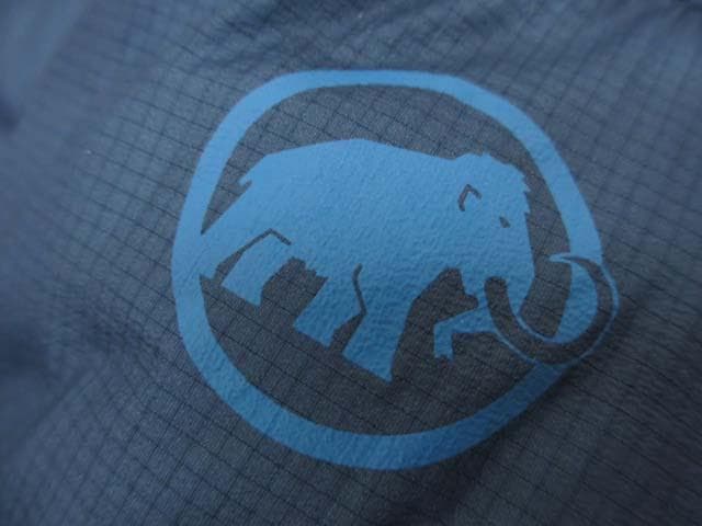 美品 マムート MAMMUT メロン イン フーデッド ダウンジャケット XL