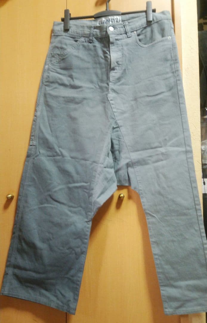 GANRYU　アシンメトリーサルエルパンツ　コムデギャルソン