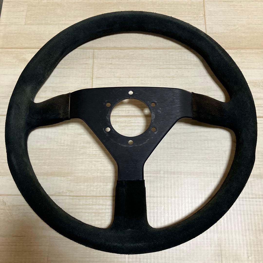 MOMO ステアリング MOD.78 350mm スエード+メンテナンスセット