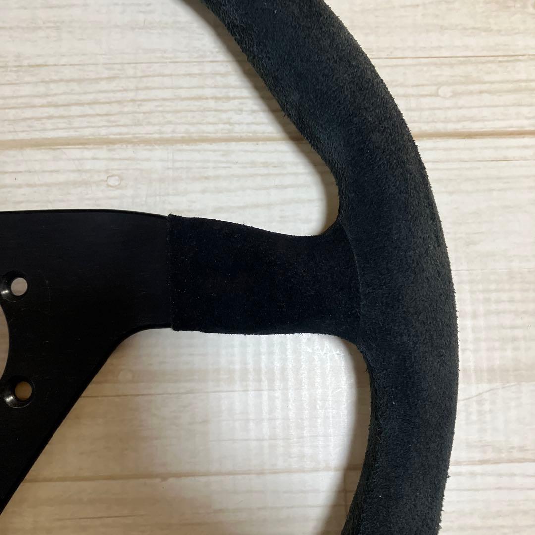 MOMO ステアリング MOD.78 350mm スエード+メンテナンスセット