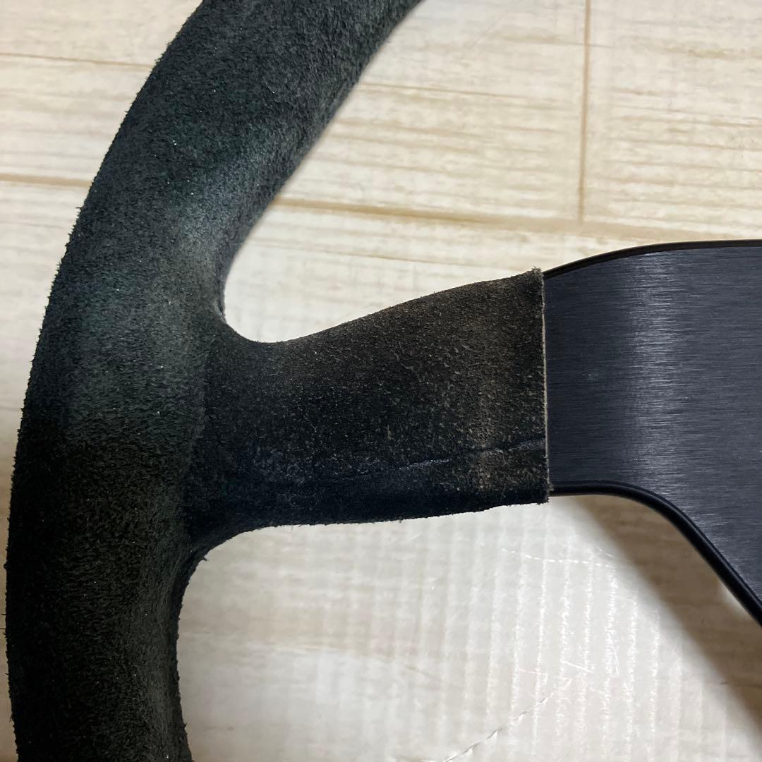 MOMO ステアリング MOD.78 350mm スエード+メンテナンスセット
