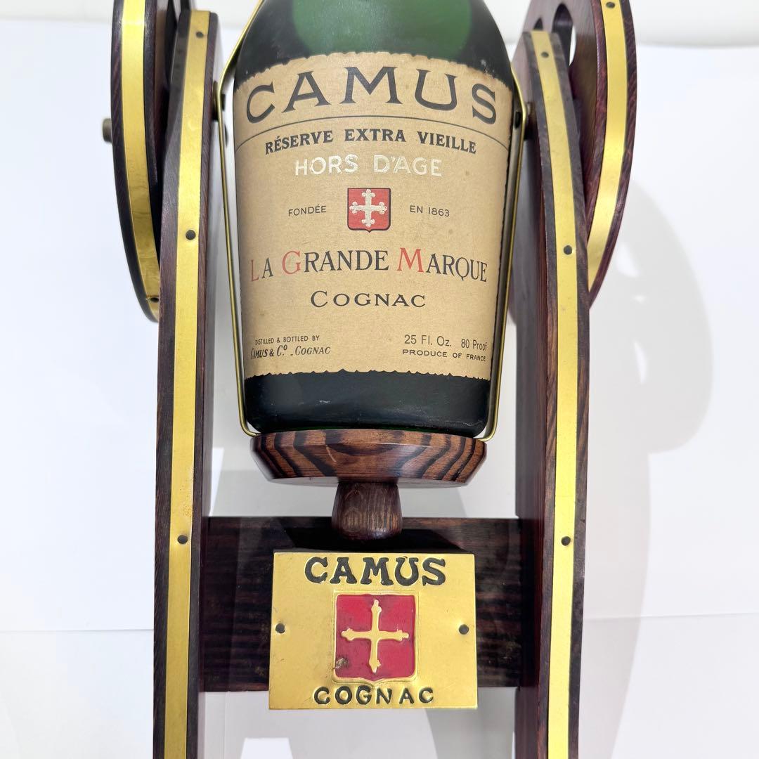 カミュ コニャック ナポレオン エクストラ ブランデー 木製砲台付き 740ml