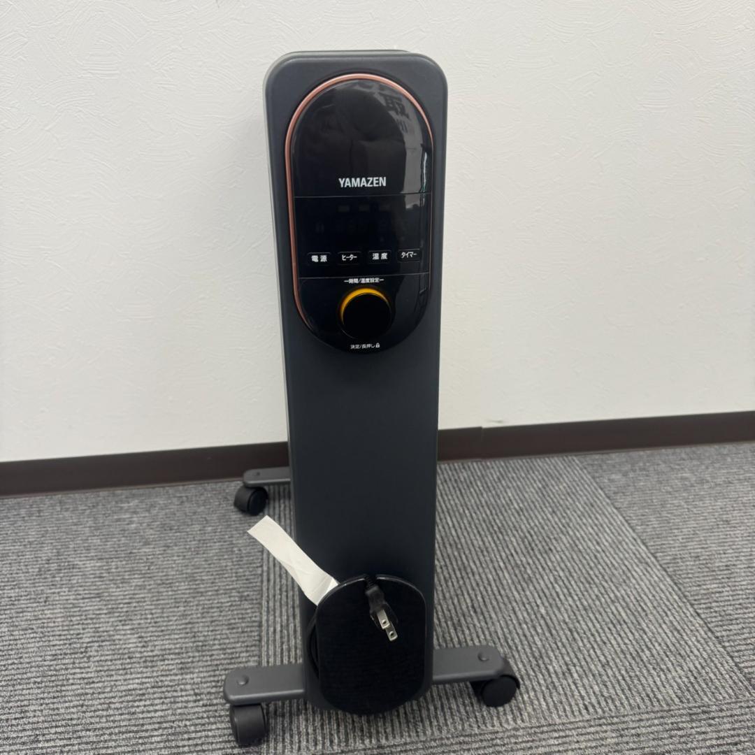 山善　23年製　YAMAZEN　オイルレスヒーター　中古　説明書なし