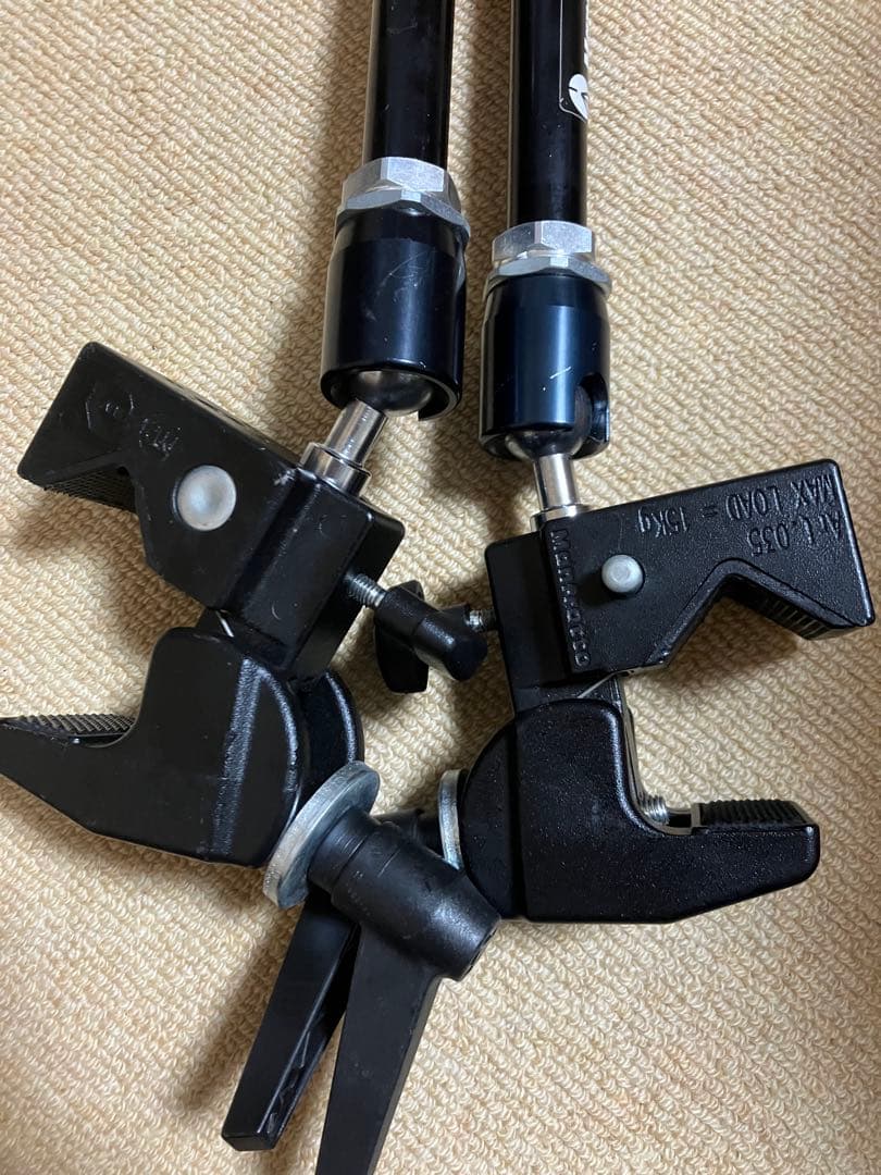 Manfrotto フリクションアームとクランプ 2個セット　最大荷重15kg