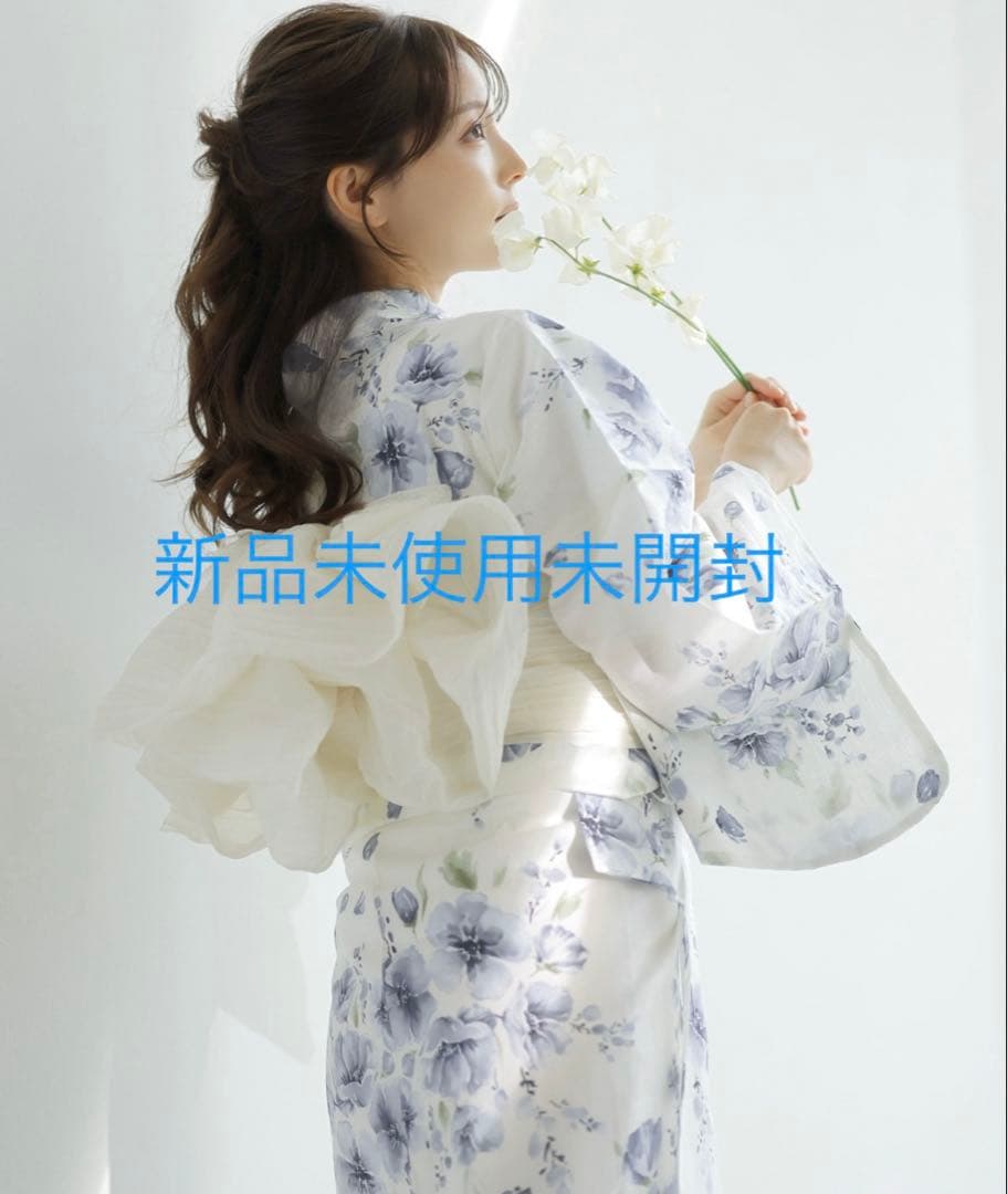 Dita浴衣 新品未使用未開封 水彩の雪月花(涼)