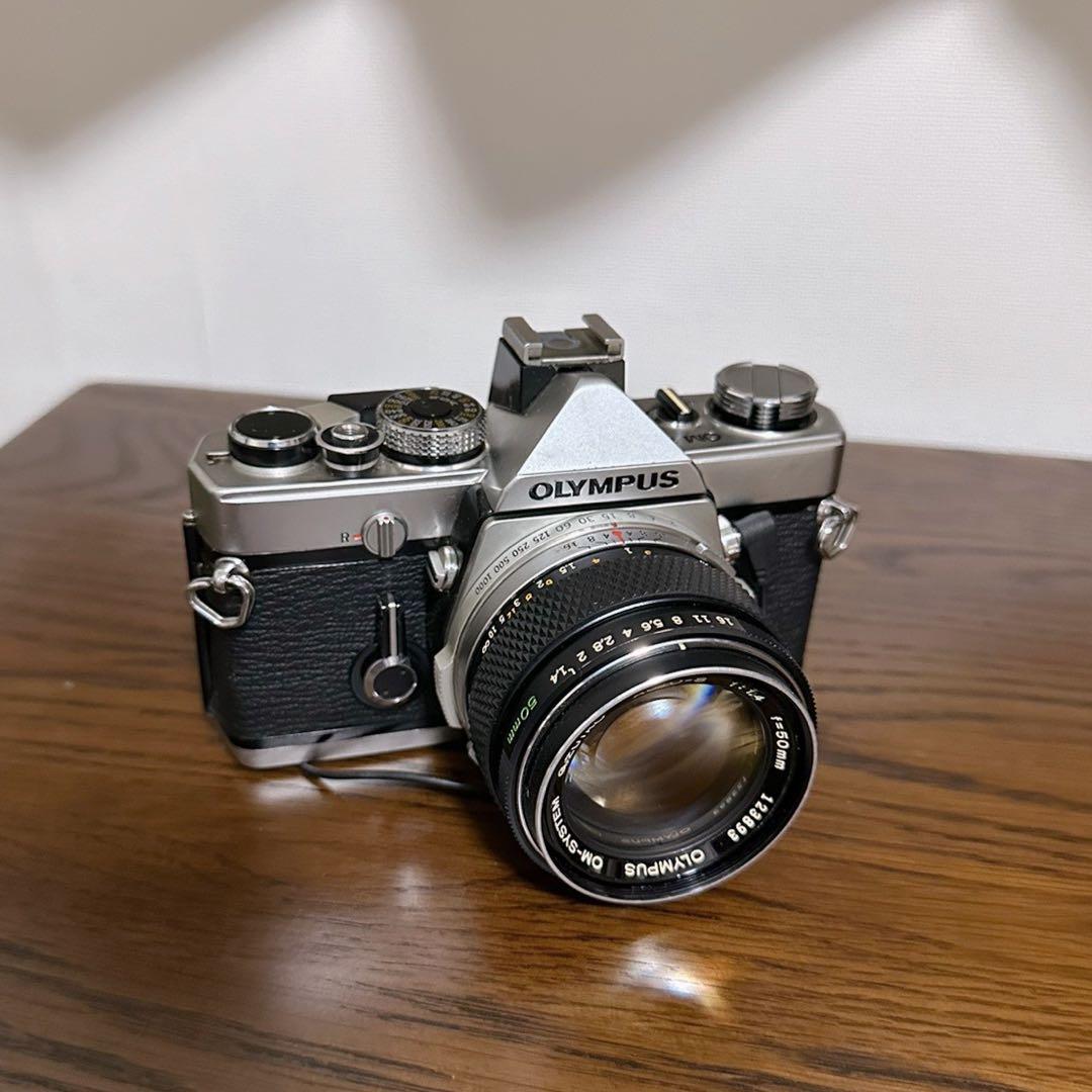 オリンパス OLYMPUS OM-1 レンズ付き