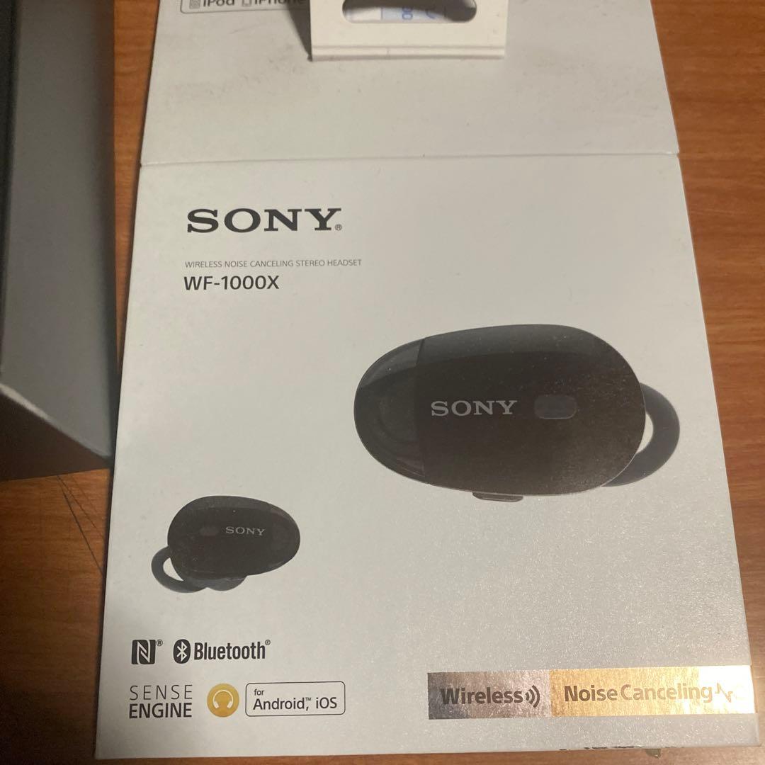SONY WF-1000X ワイヤレスヘッドホン ブラック