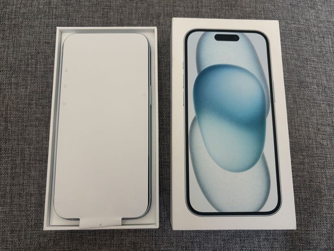 新品未使用　Apple iPhone 15 ブルー本体　128GB