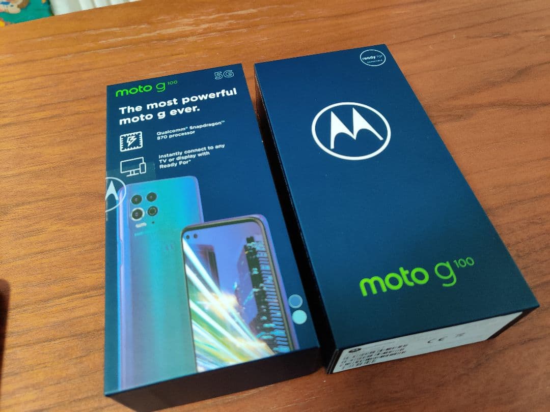 スマートフォン本体 moto g100 snapdragon870