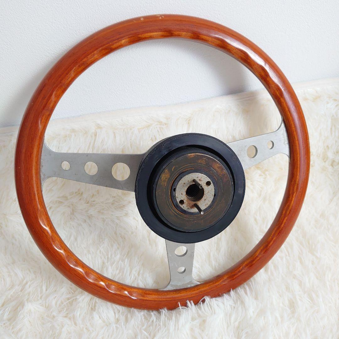 O*I様 momo INDY ステアリングホイール ハンドル ウッド 直径35c