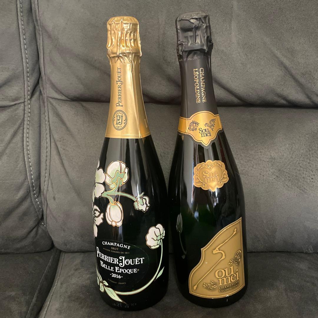 ソウメイブリュット&ペリエジュエベルエポック 2016 2本セット新品未開封