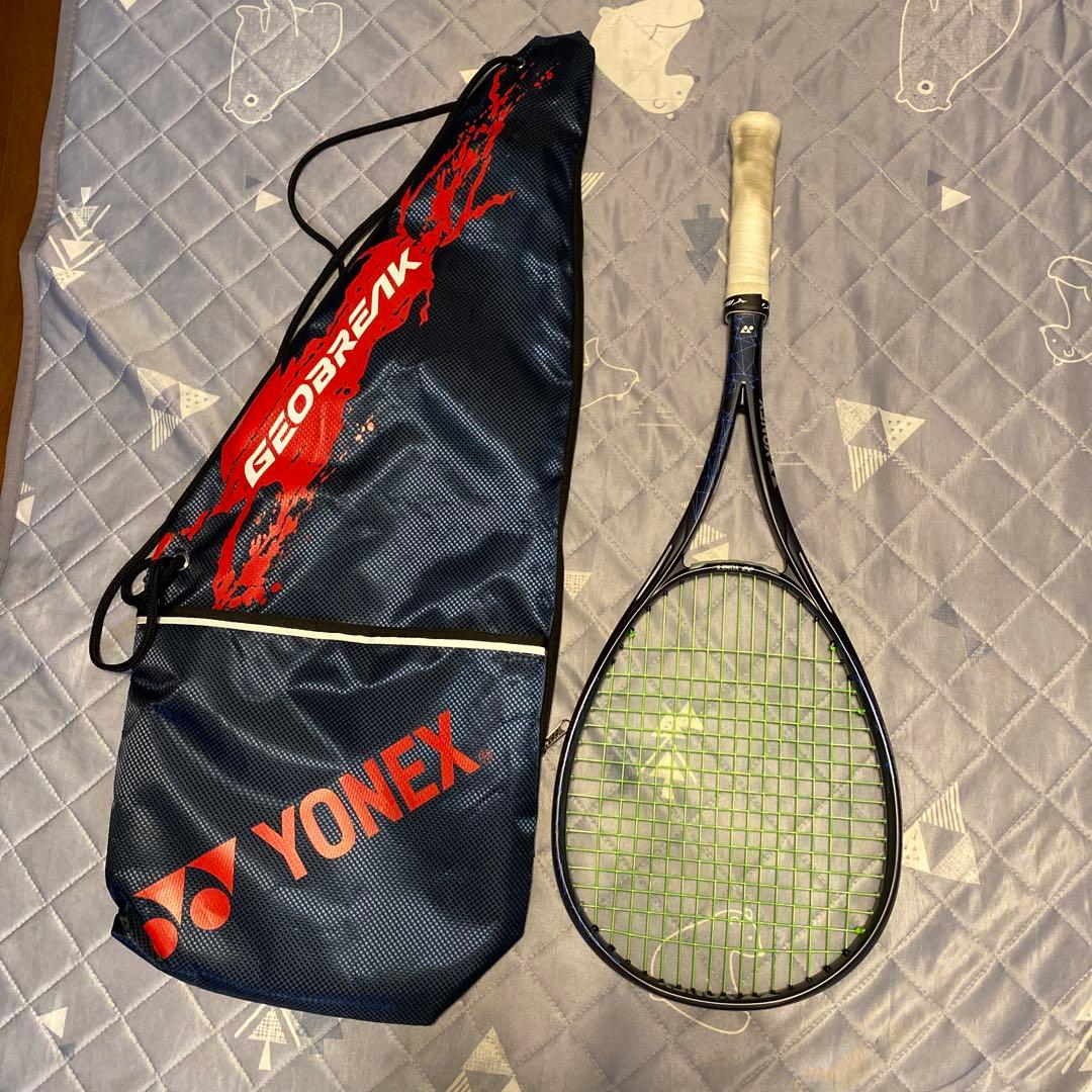 YONEX GEOBRAIN 軟式テニスラケットとラケットバッグ