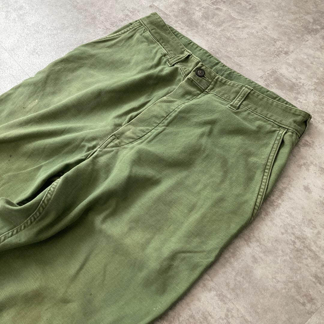 60s スウェーデン軍 実物 ユーティリティパンツ ベイカーパンツ