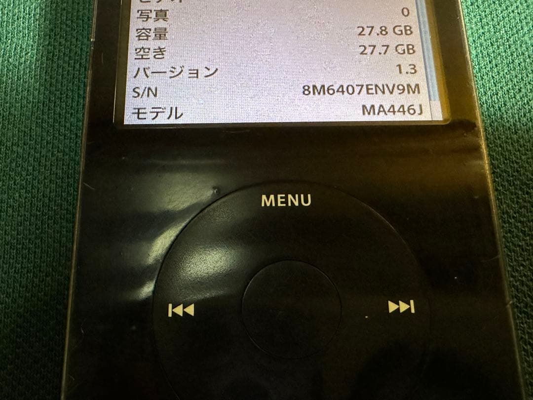 Apple iPod Classic 5.5世代 30GB新品バッテリー