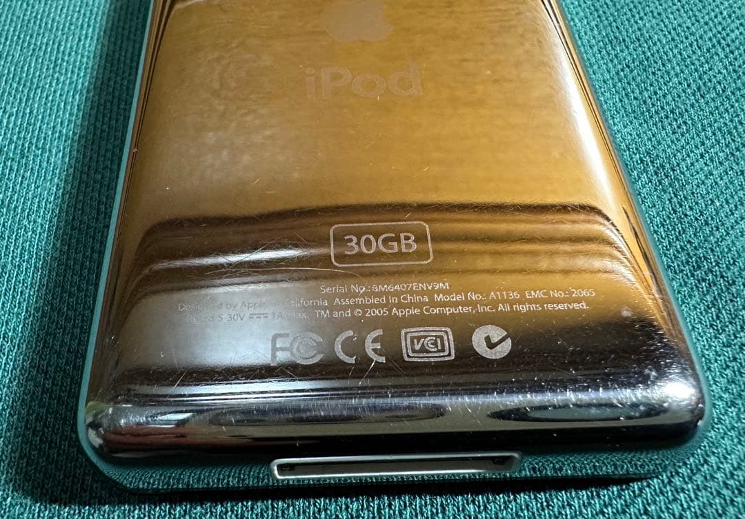 Apple iPod Classic 5.5世代 30GB新品バッテリー