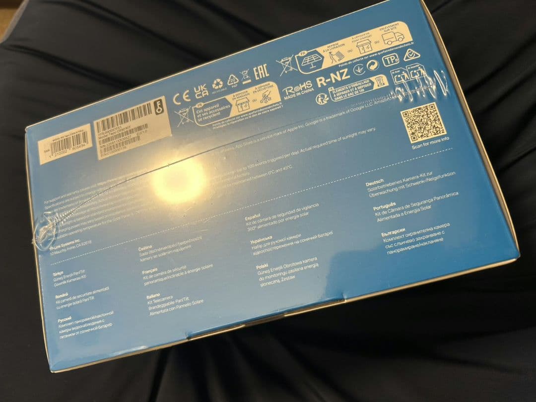 【新品・未開封】Tapo 防犯カメラ 3K500万画素 AI検知 C630KIT