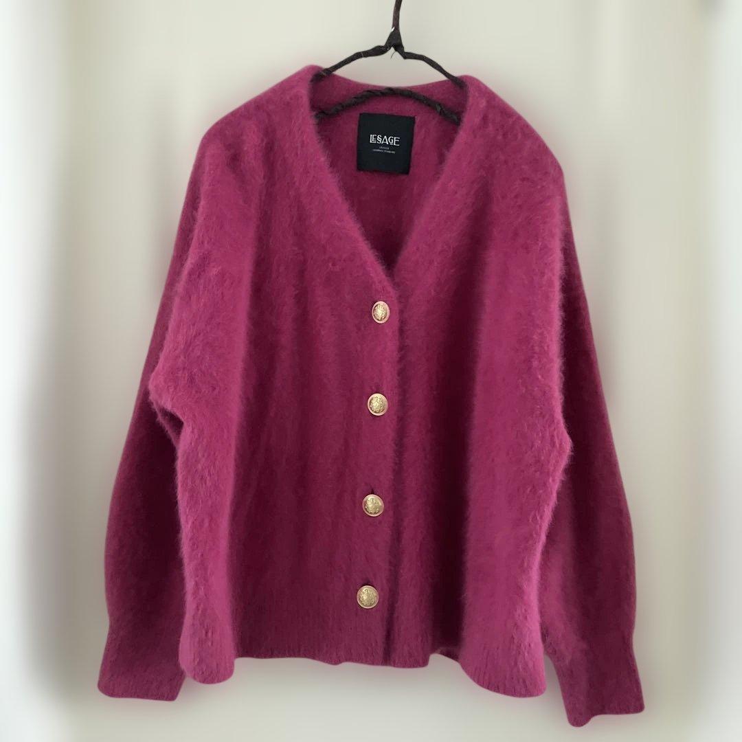 今期✨ジャーナルスタンダードレサージュL'essageFOXカシミアカーディガン