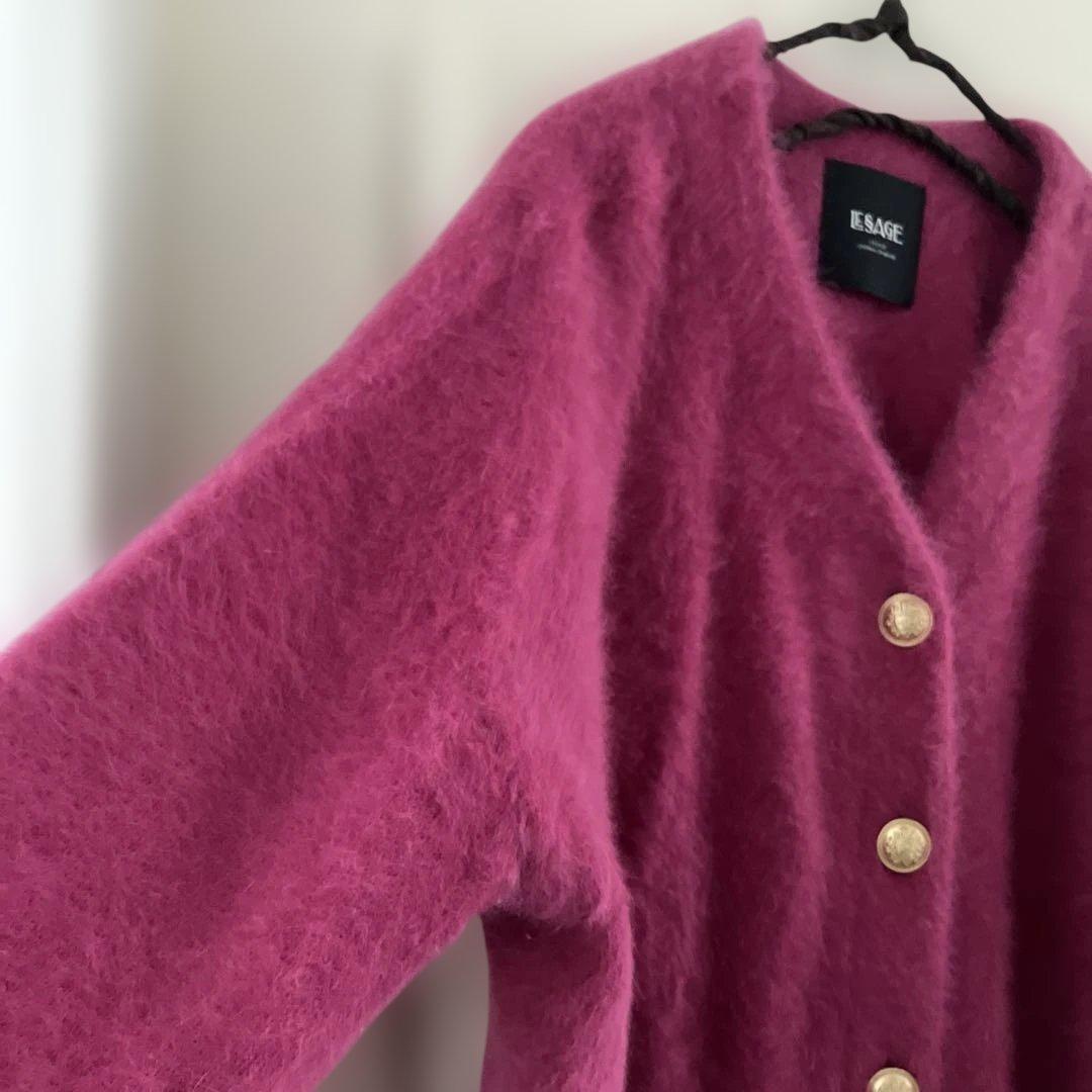 今期✨ジャーナルスタンダードレサージュL'essageFOXカシミアカーディガン