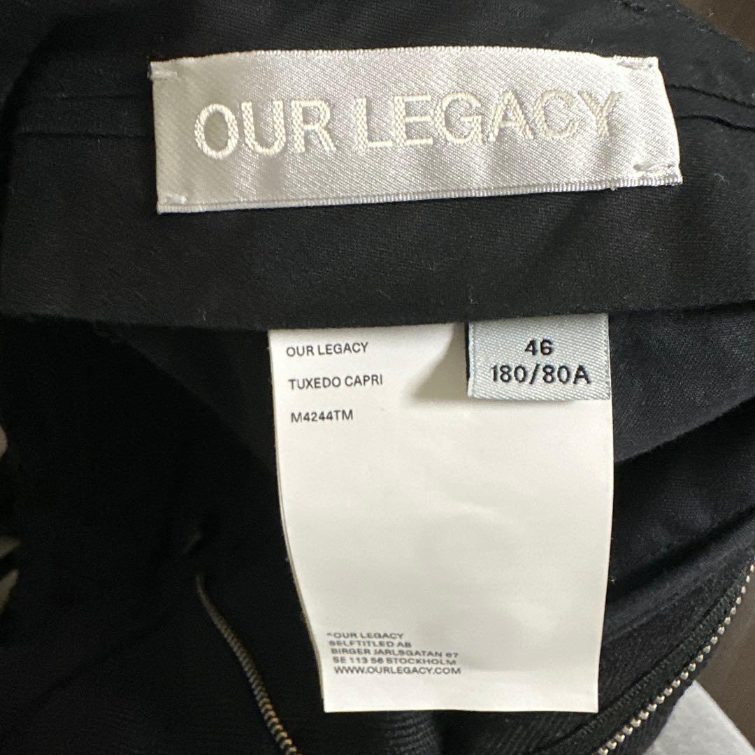 パンツ OUR LEGACY 24AW TUXEDO CAPRI 46