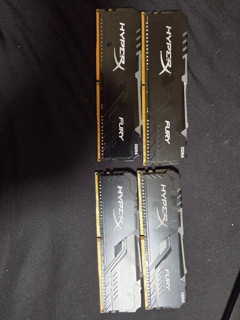 HyperX FURY DDR4 メモリー 4枚セット